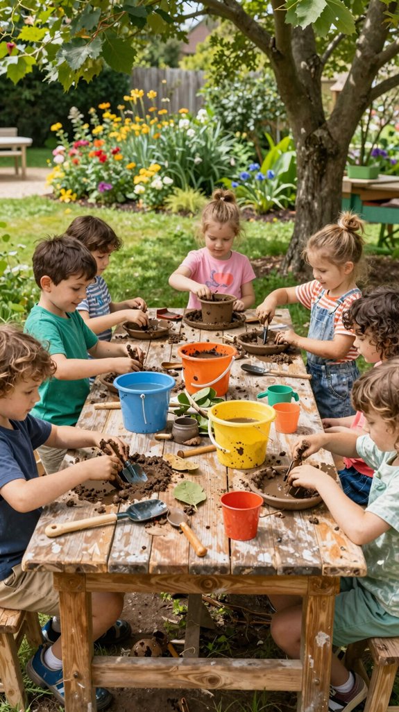 collaborative mud kitchen adventures