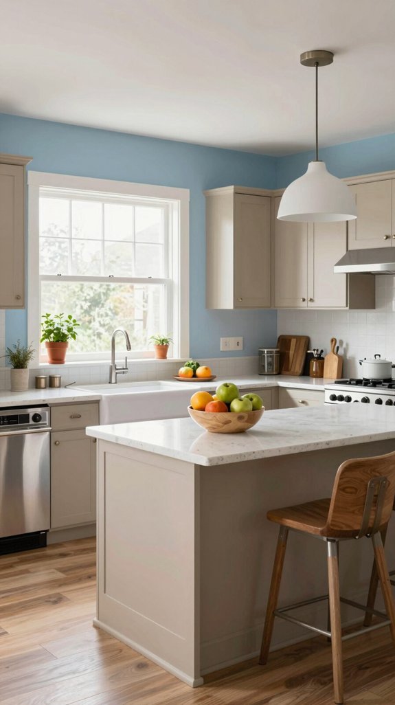color influences kitchen ambiance