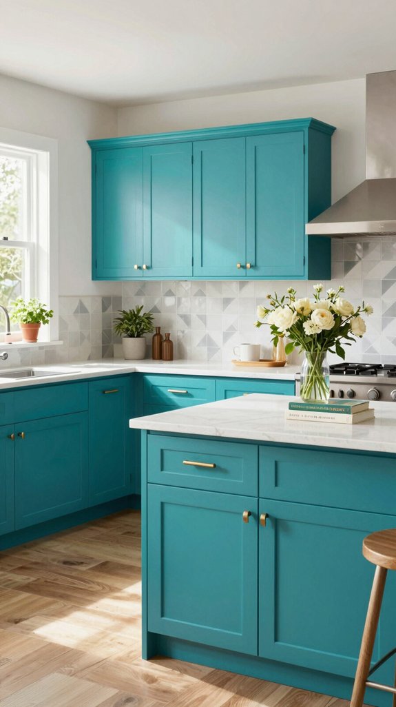24 Kitchen Renovation Ideas for a Complete Makeover 13 colorful kitchen cabinet transformations