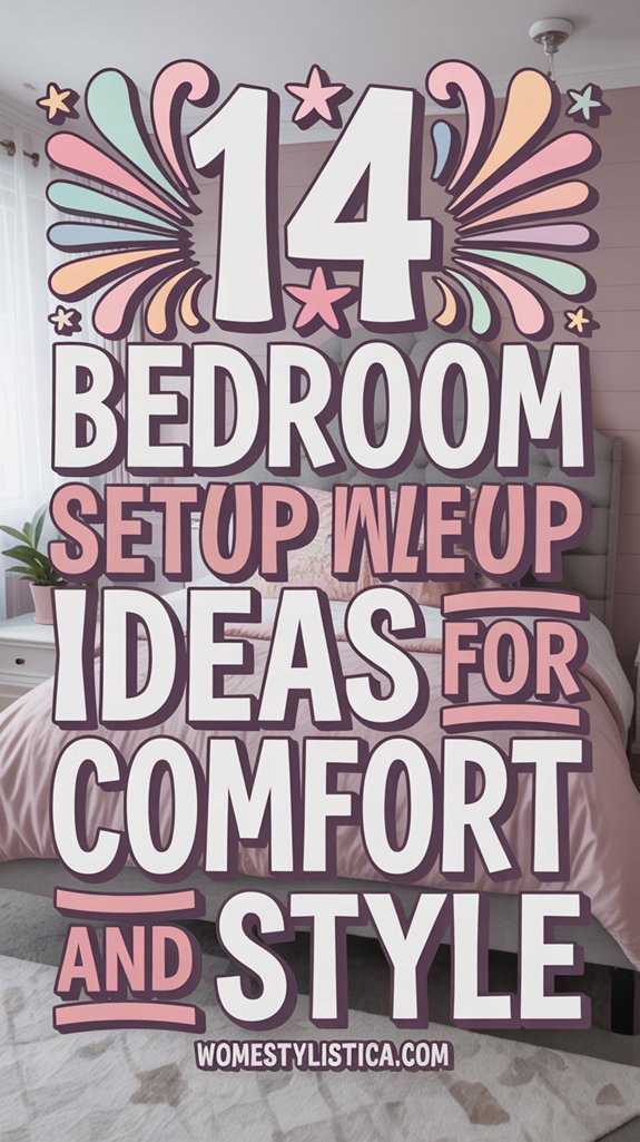 comfortable and stylish bedrooms