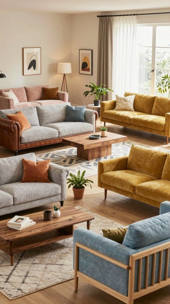 comfortable and stylish sofas