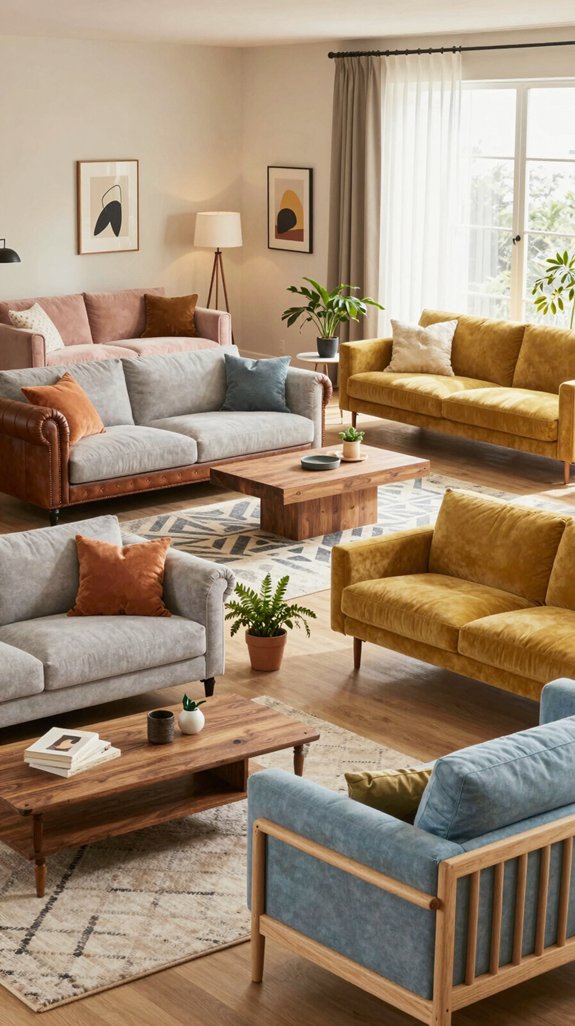 comfortable and stylish sofas