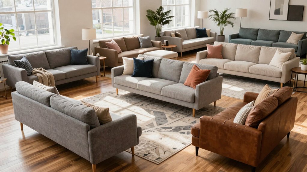 comfortable and stylish sofas