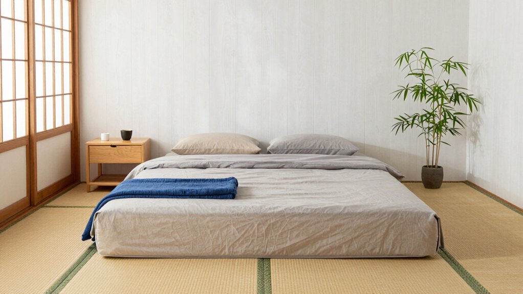 comfortable minimalist futon sets