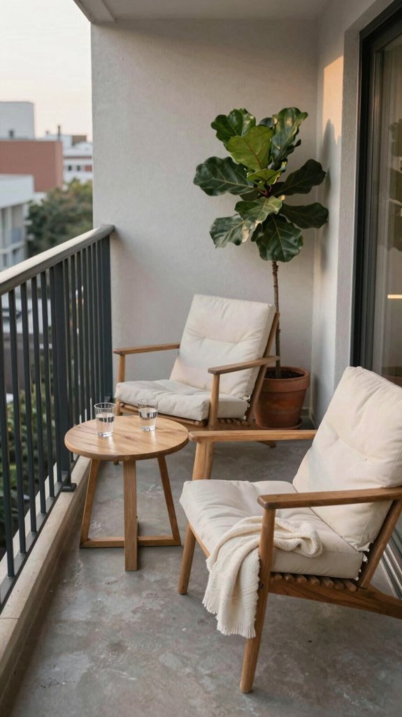 15 Small Balcony Ideas Apartment Owners Will Love 9 comfortable modular balcony seating