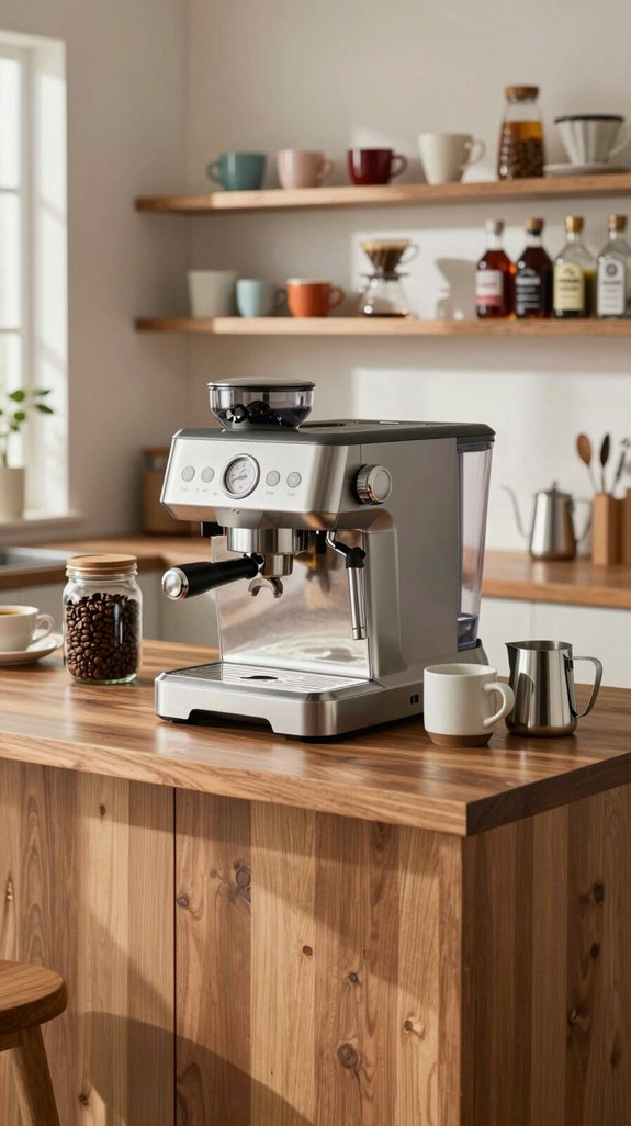 14 Coffee Bar Ideas for Kitchen Counter Styling 9 compact coffee machines selection