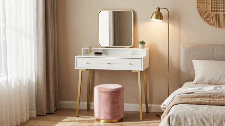 20 Best Compact Dressing Tables for [YEAR] (Small Space Friendly ...