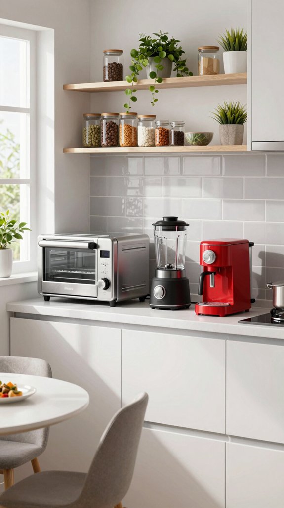 compact kitchen appliance integration