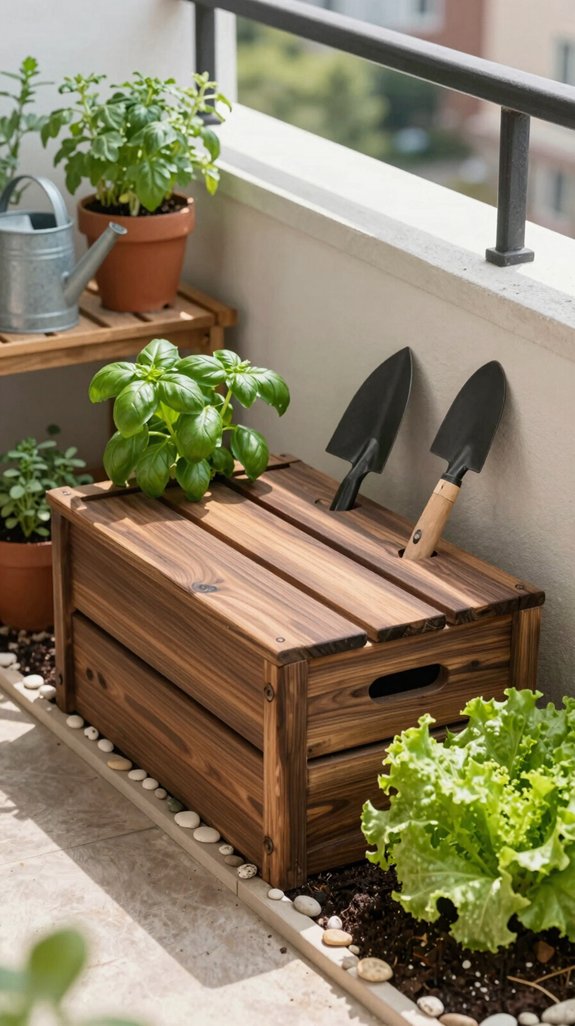 14 Tiny Balcony Garden Ideas for Urban Green Living 13 compost corner for nutrients