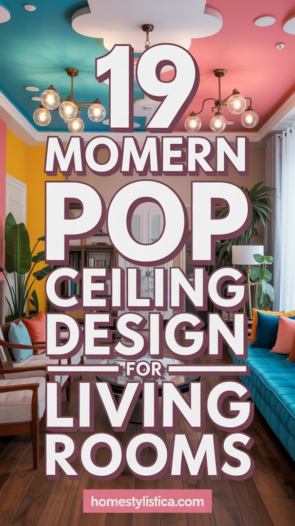 19 Modern POP Ceiling Design Ideas for Living Rooms - Home Stylistica