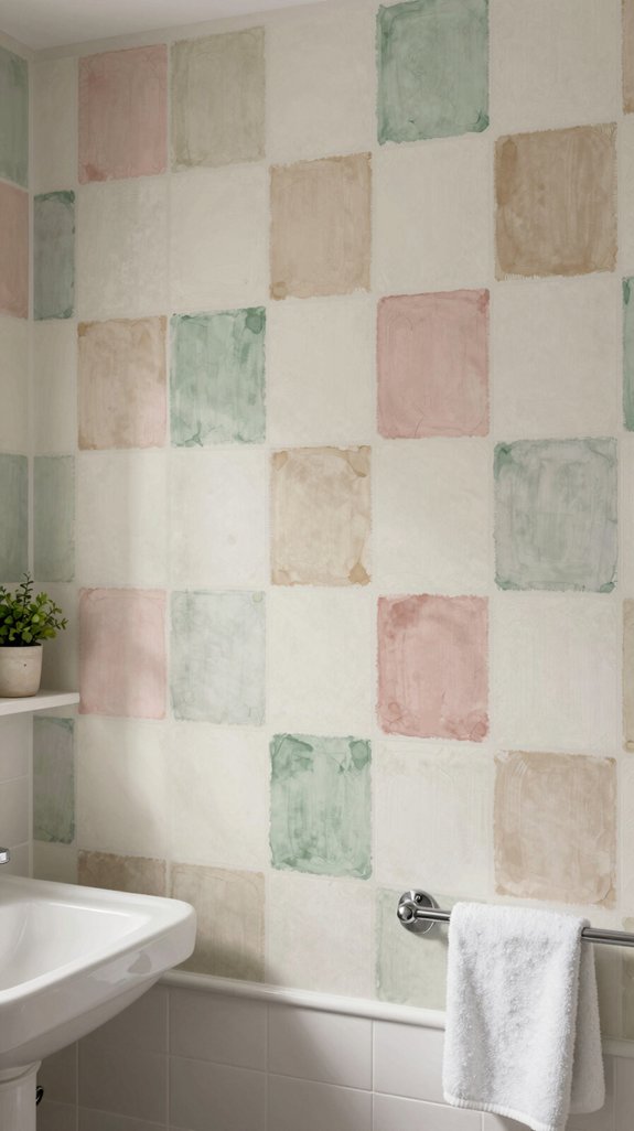 20 Wallpaper Bathroom Ideas That Transform Plain Walls 11 contemporary minimalist bathroom elegance