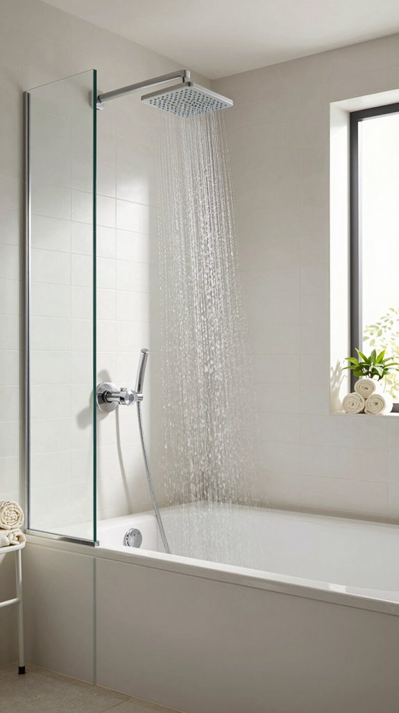 convert bathtub to shower