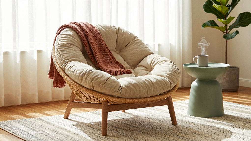 cozy and stylish seating