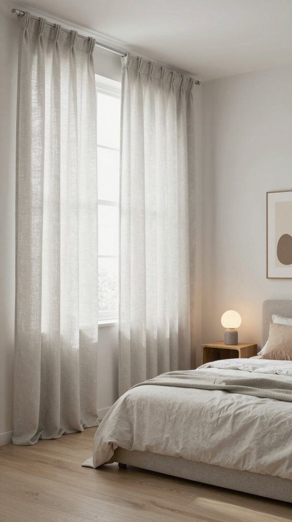 13 Minimal Bedroom Ideas for a Clean Interior 12 cozy bedroom drapery options