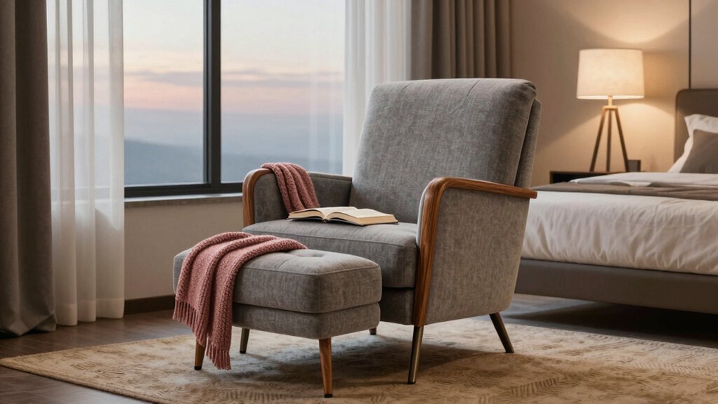 cozy bedroom reading chairs
