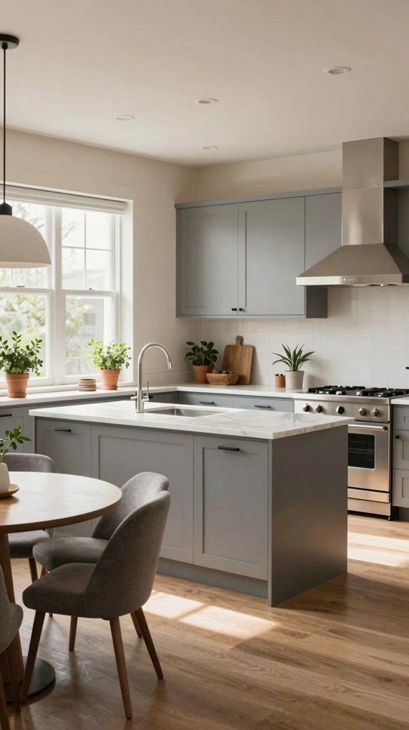 cozy closed kitchen retreats