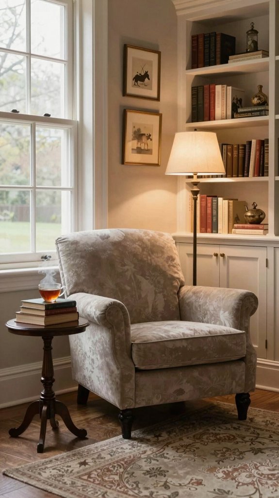 17 Classic Living Room Design Ideas That Feel Timeless 18 cozy curated reading nook