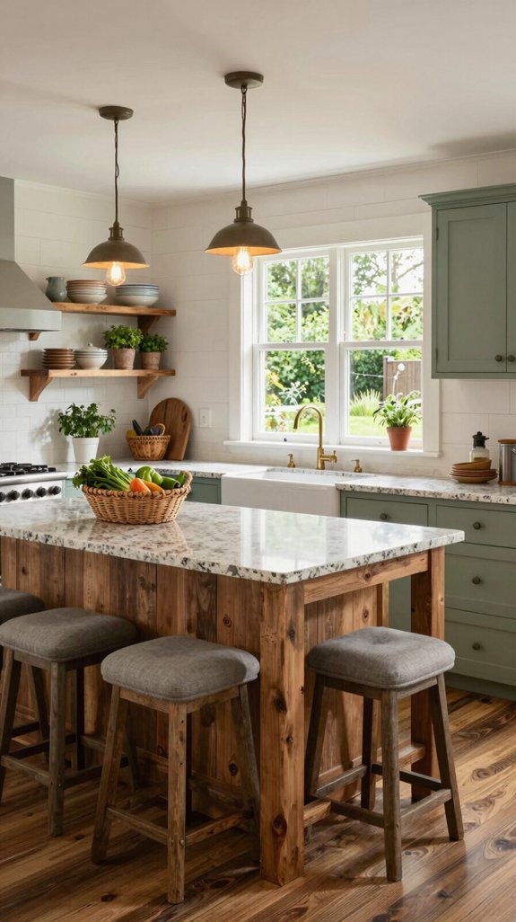 23 Farmhouse Kitchen Ideas for a Cozy Rustic Feel 2 cozy durable stylish shiplap