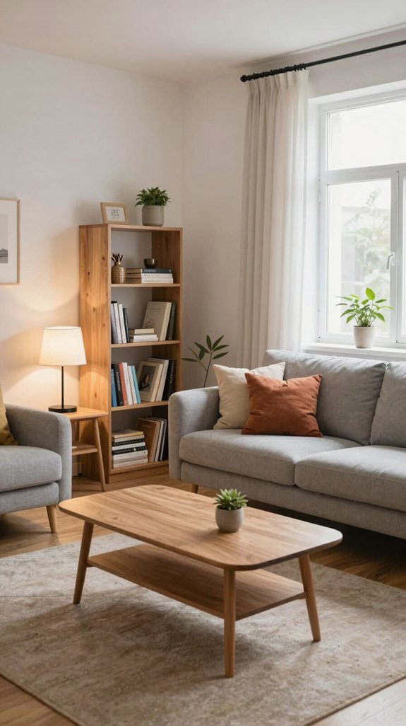 cozy functional task lighting