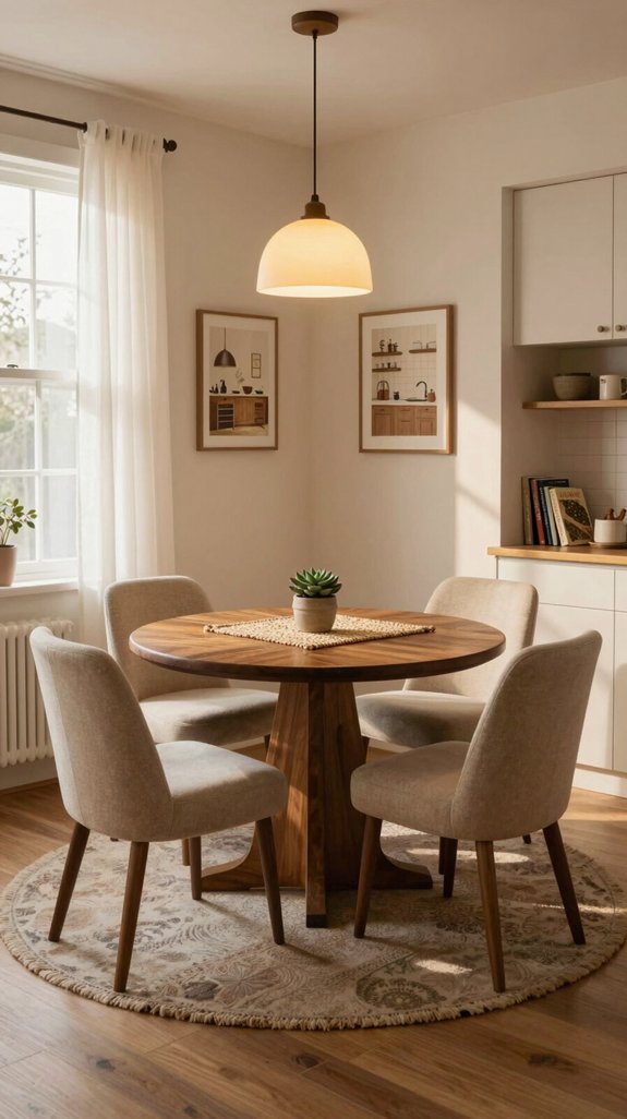 cozy inviting kitchen nook