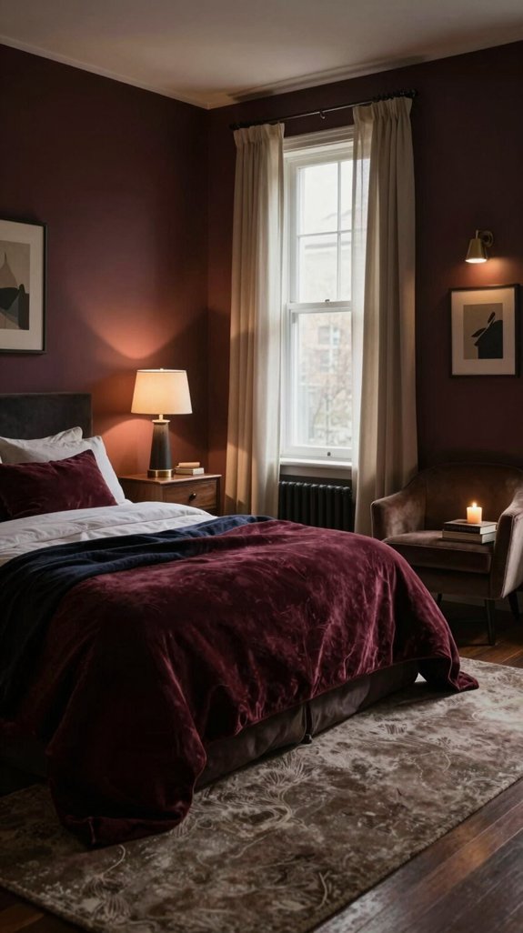 cozy layered lighting design