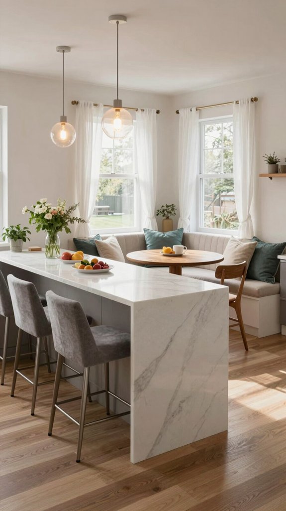 cozy multifunctional kitchen design