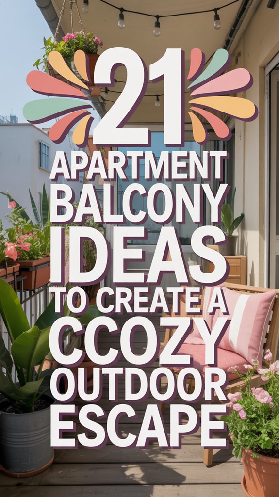 cozy outdoor balcony ideas