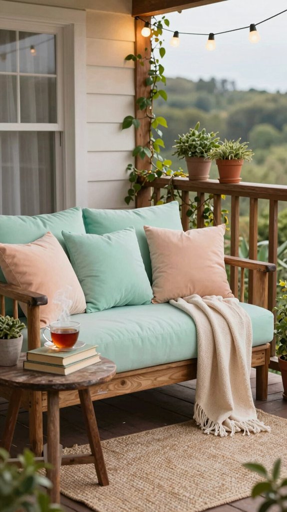 22 House Balcony Ideas to Elevate Your Home Exterior 13 cozy outdoor reading nook