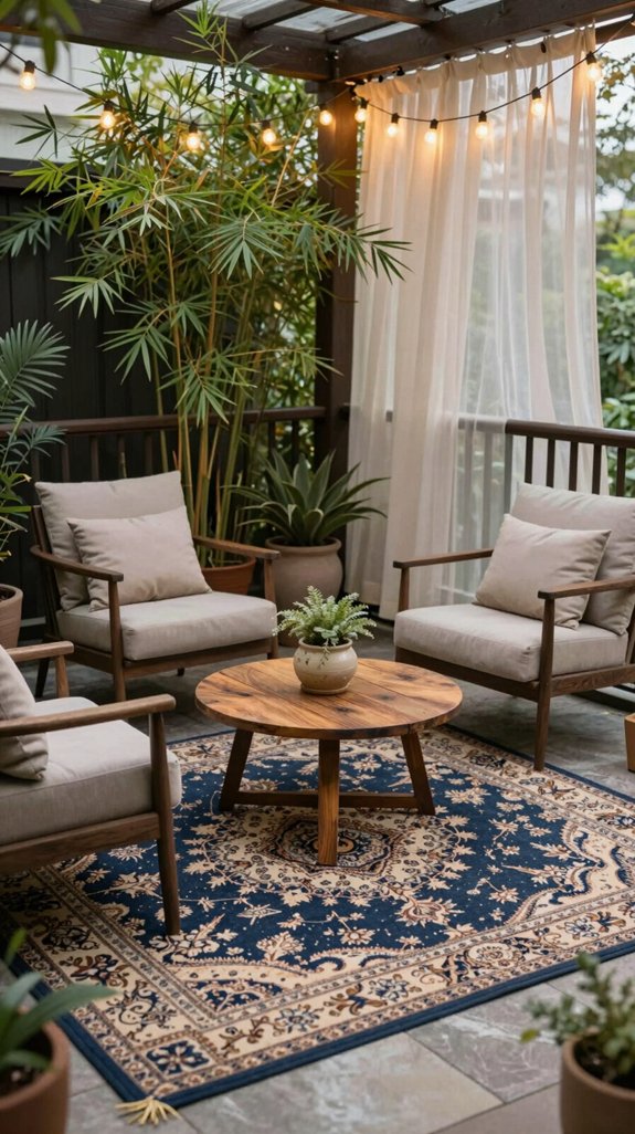 cozy outdoor space definition