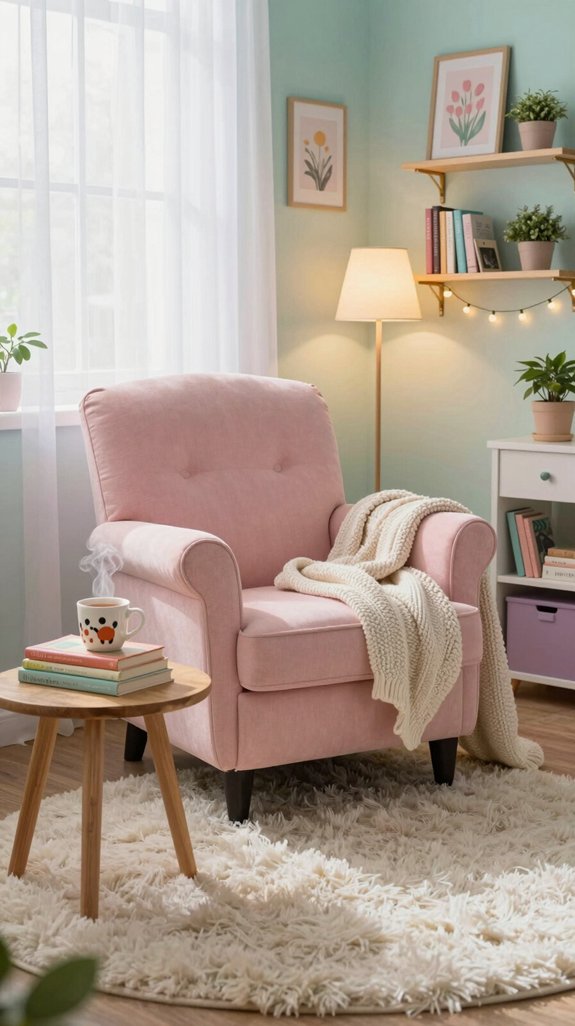 cozy reading corner design