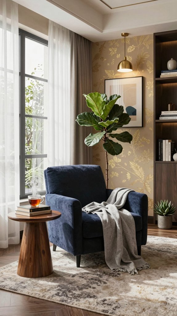cozy reading nook sanctuary