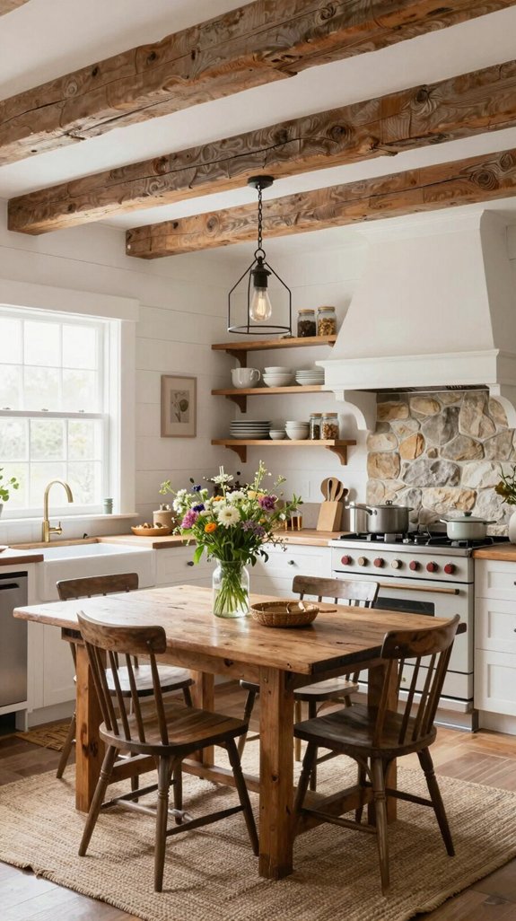 cozy rustic farmhouse kitchens