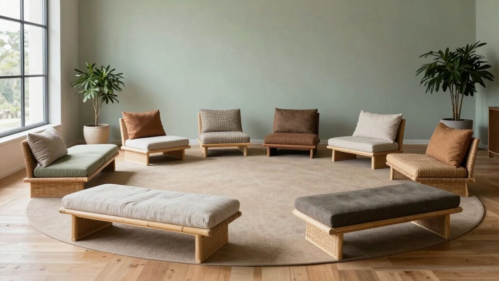 cozy stylish floor seating
