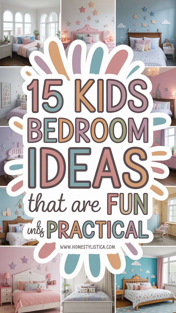 15 Kids Bedroom Ideas That Are Fun and Practical - Home Stylistica
