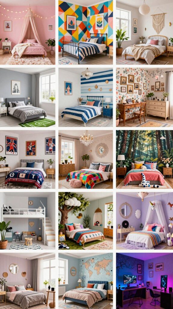 creative and vibrant decor