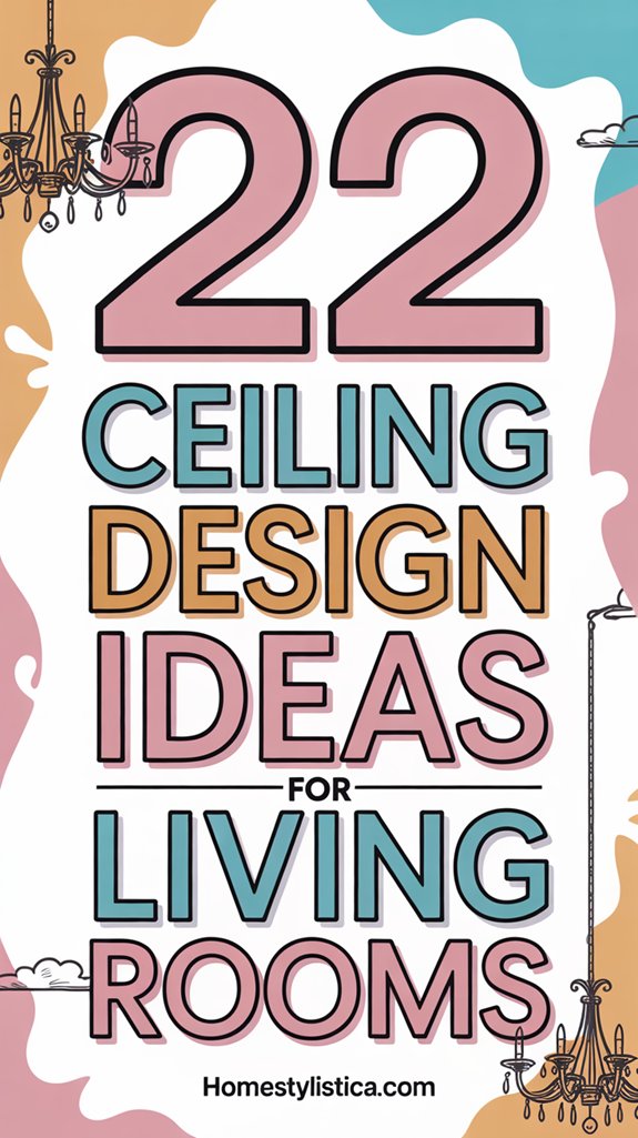 22 Ceiling Design Ideas for Living Rooms - Home Stylistica