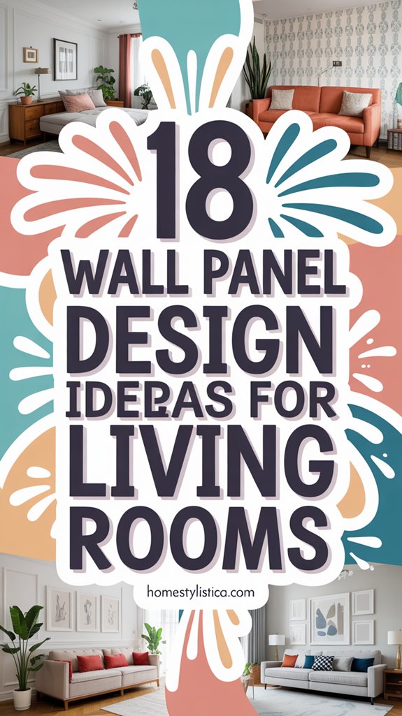 18 Wall Panel Design Ideas for Living Rooms - Home Stylistica
