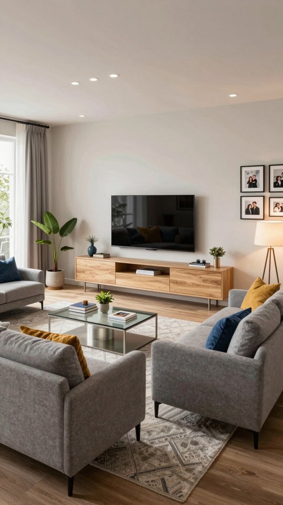 creative living room tv designs