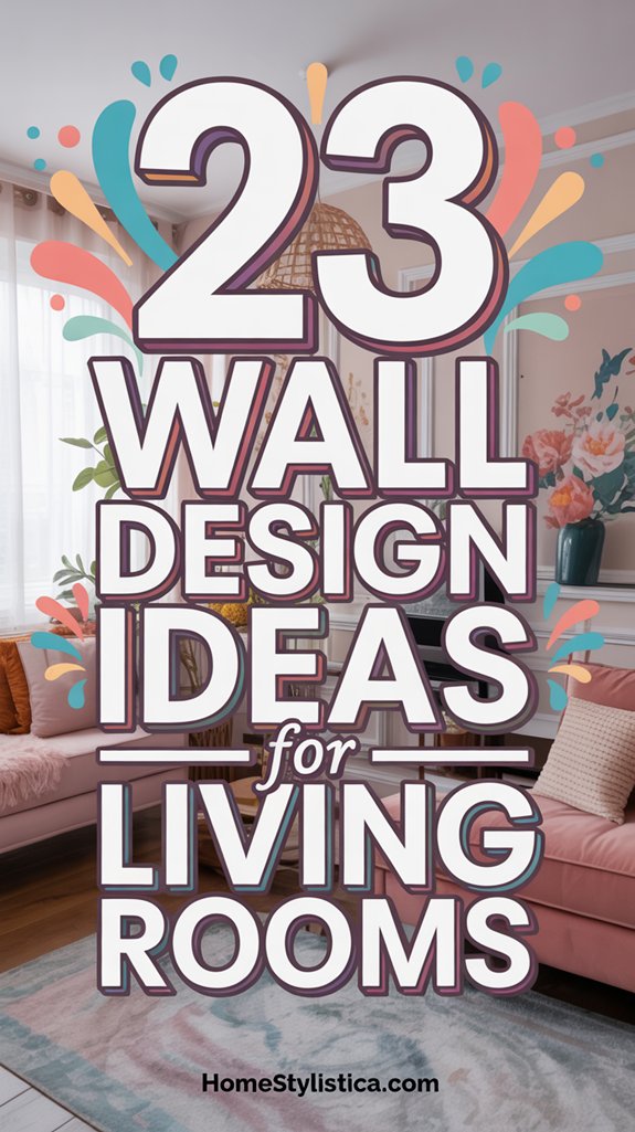 creative living room walls