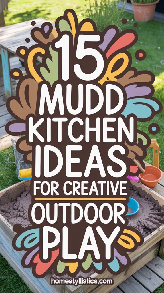 creative outdoor mud play