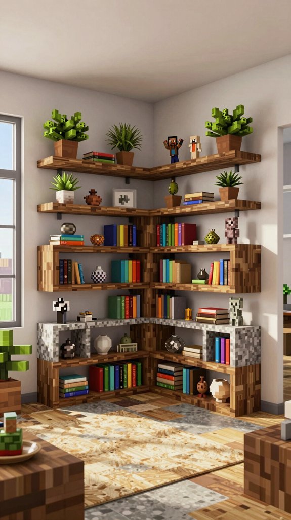 15 Minecraft Living Room Design Ideas for Creative Builds - Home Stylistica