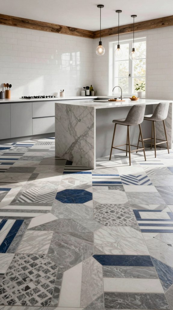 19 Kitchen Tiles Ideas That Transform Floors and Walls 8 creative tile pattern combinations