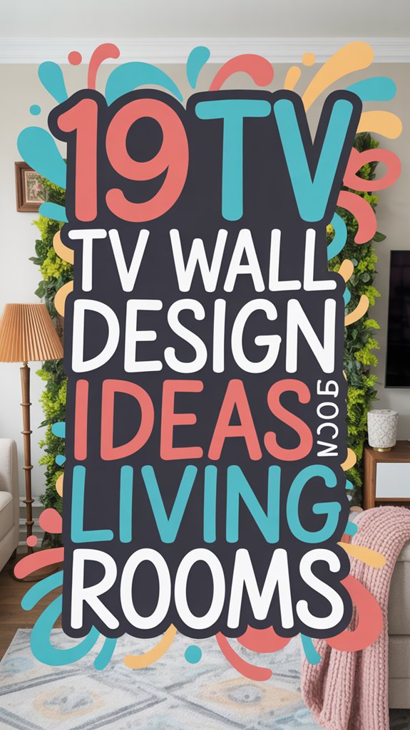 creative tv wall designs