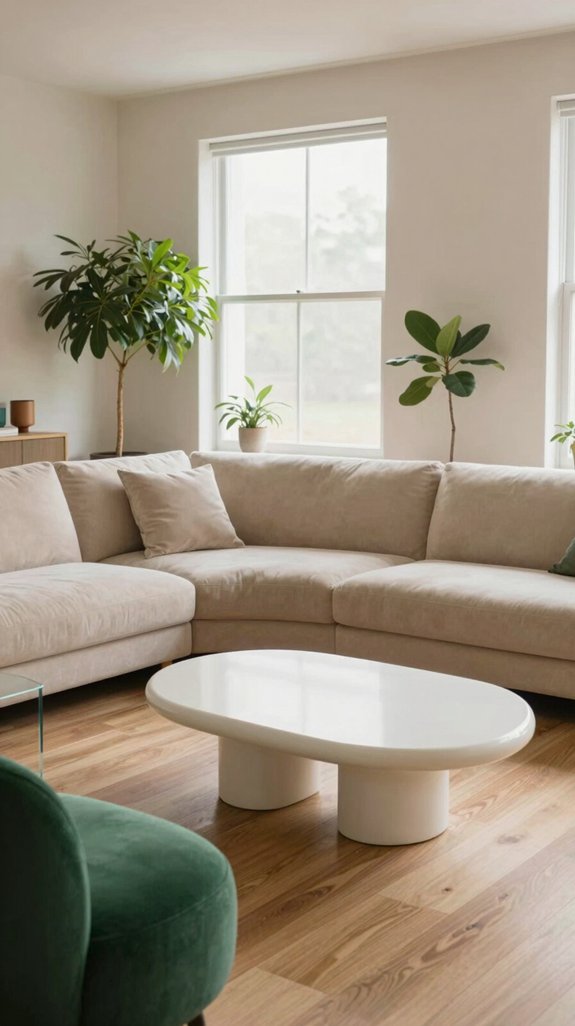 18 Contemporary Living Room Design Ideas for Modern Homes 10 curved furniture enhances warmth
