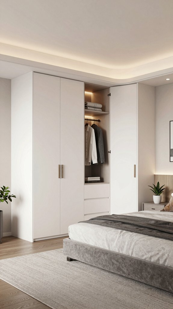 13 Cupboard Ideas for the Bedroom to Maximize Storage 5 custom built in wardrobe solutions