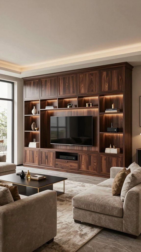 custom cabinetry enhances aesthetics