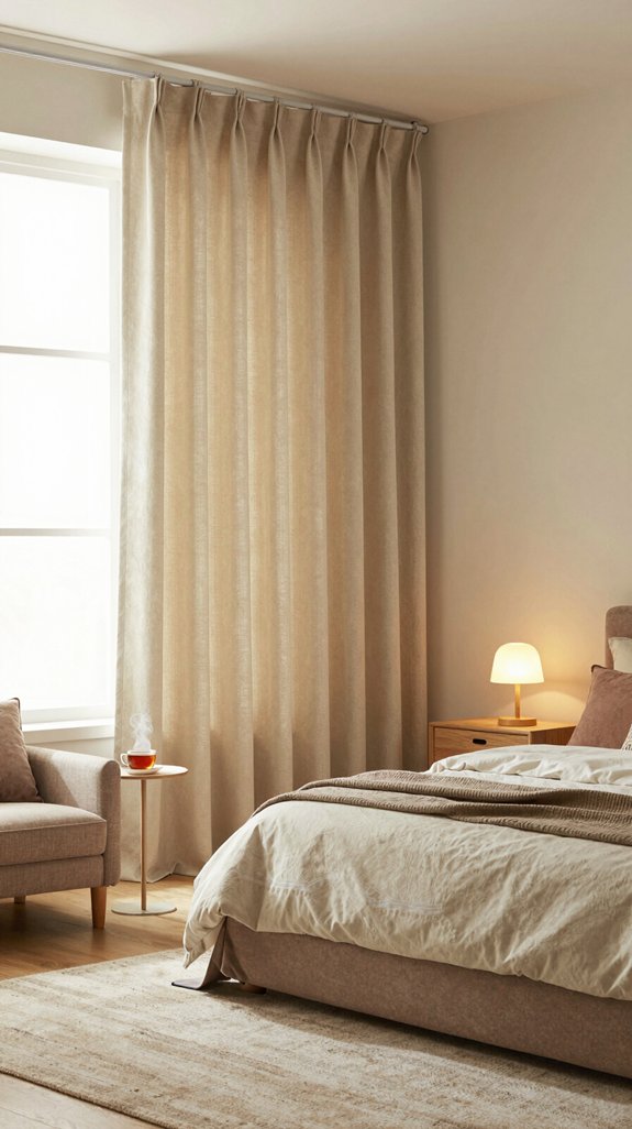 custom draperies enhance ambiance
