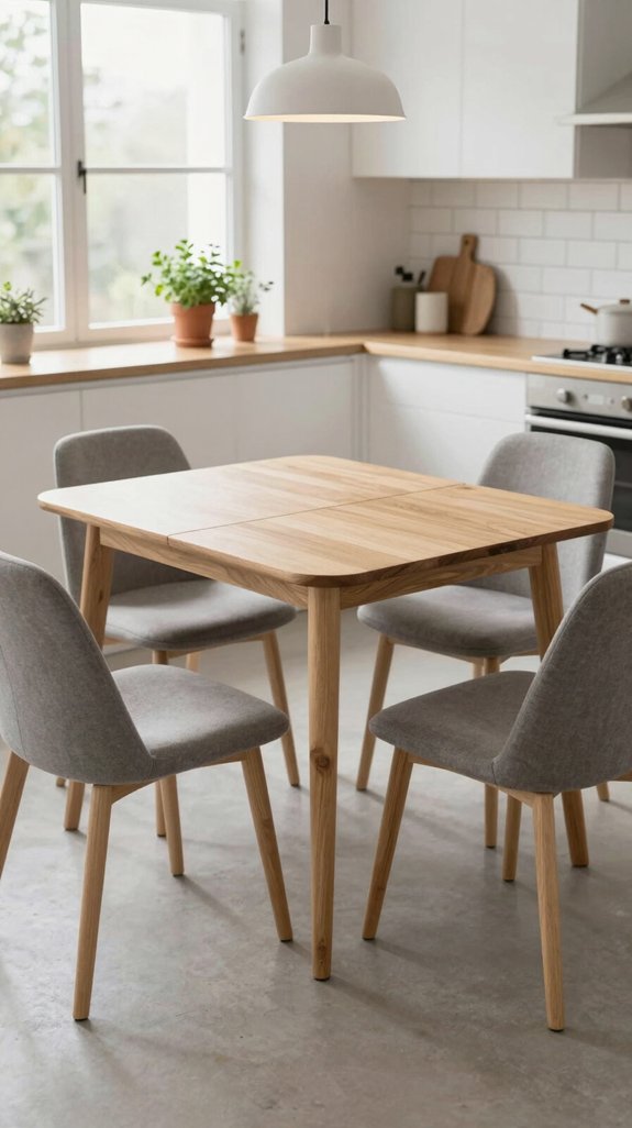 18 Small Kitchen Table Ideas for Compact Dining 18 customizable dining table solutions