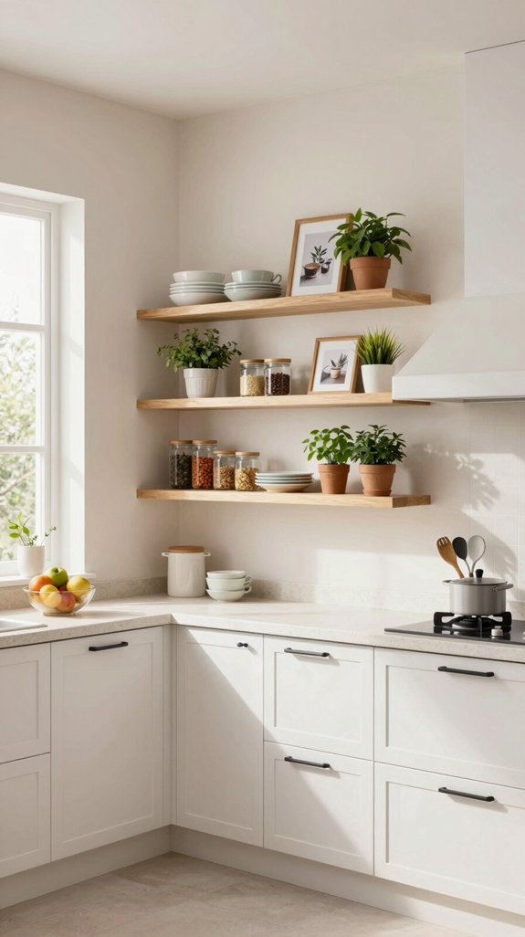 18 Kitchen Shelf Ideas for Stylish Storage 19 customized diy kitchen shelving