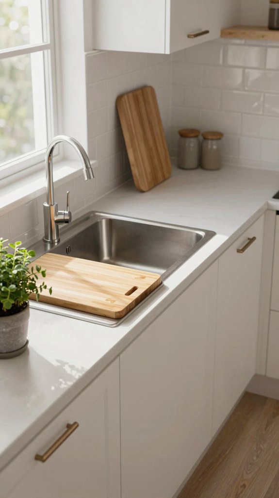 cutting boards over sinks